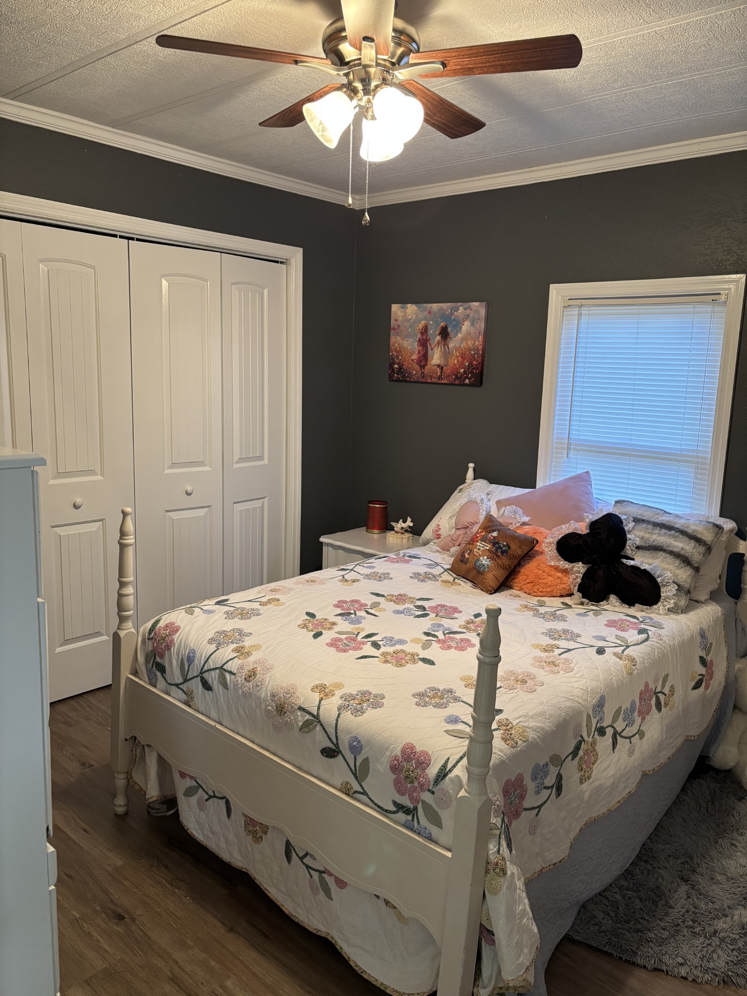 375 Nickajack Trail Monteagle, TN 37356 - Photo 34 of 34 a bedroom with a bed and a chandelier