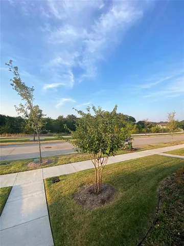 a view of a lake with a mountain