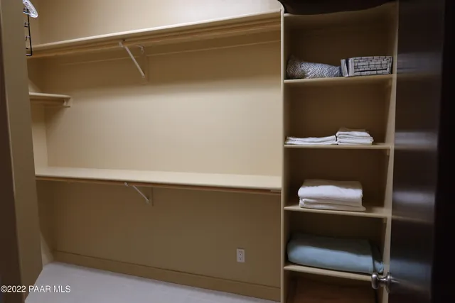 a close view of washer and dryer