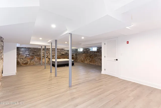 a front view of a house with windows