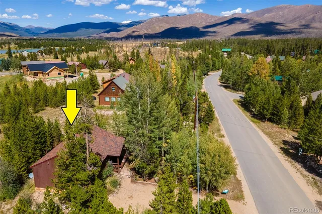 a view of a lake with a mountain