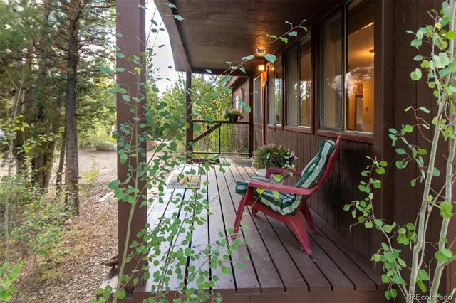 a view of an outdoor sitting area