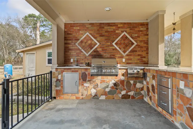 a view of outdoor space with swimming pool and yard