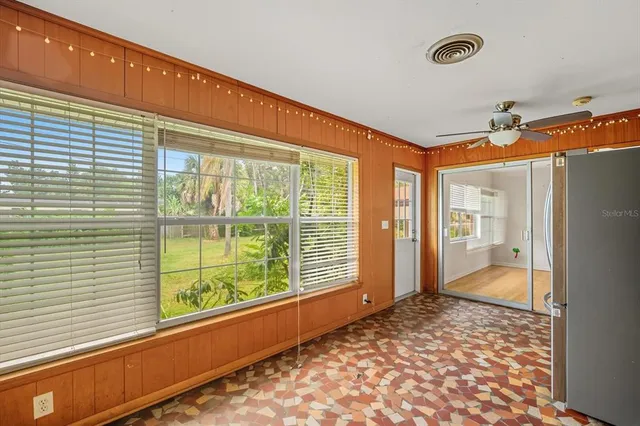 a very nice looking room with a large window