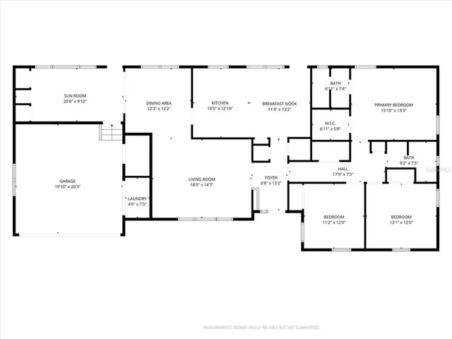 a picture of a floor plan
