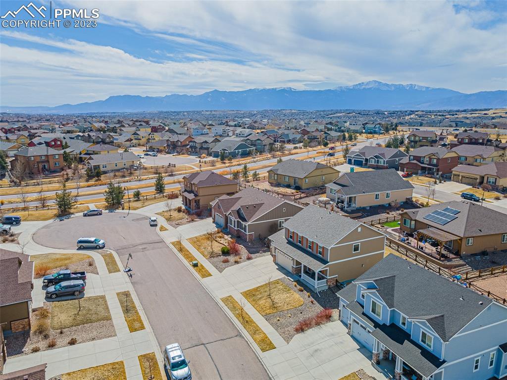 7122 Golden Acacia Lane Colorado Springs, CO 80927 - Photo 36 of 37 an aerial view of a city