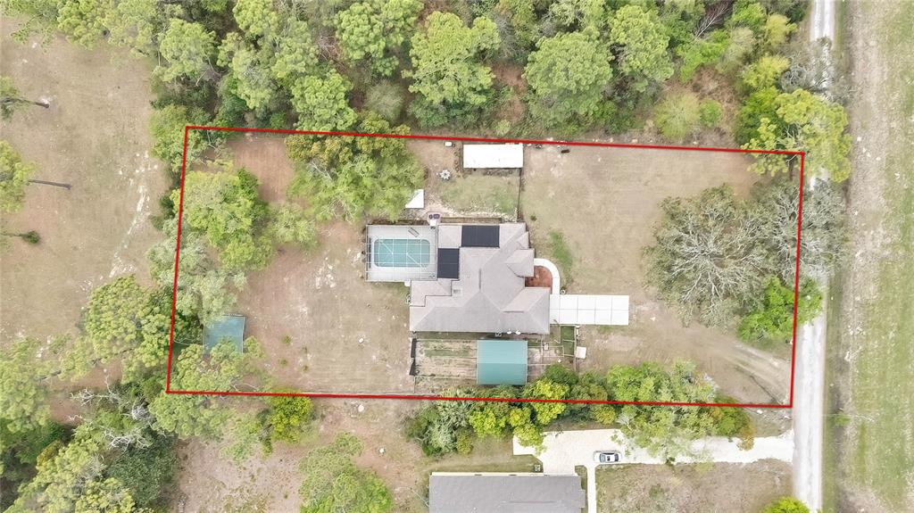 front view of a house with a outdoor space