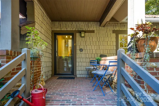 a view of front door of house