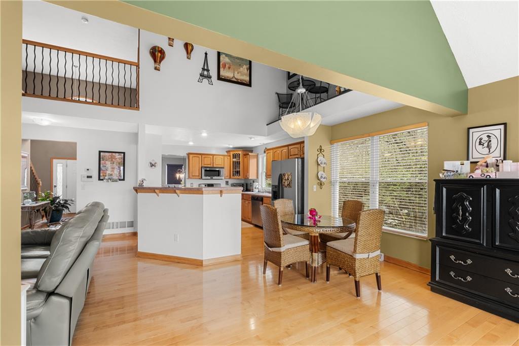 478 Spruce Lane Houston, PA 15342 - Photo 15 of 45 view from sunroom into the dining/kitchen area