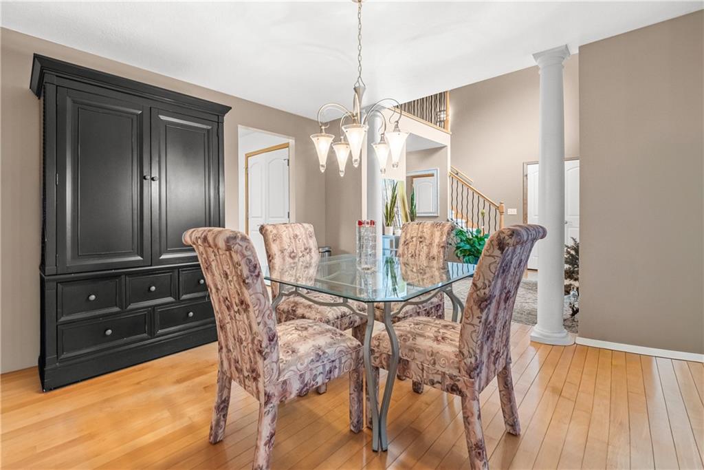 478 Spruce Lane Houston, PA 15342 - Photo 16 of 45 Front Formal dining Room, could easily be an office space if needed~hardwood flooring and bay window