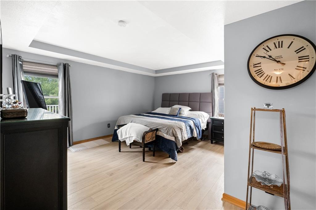 478 Spruce Lane Houston, PA 15342 - Photo 17 of 45 First Floor Primary Bedroom w/tray ceiling