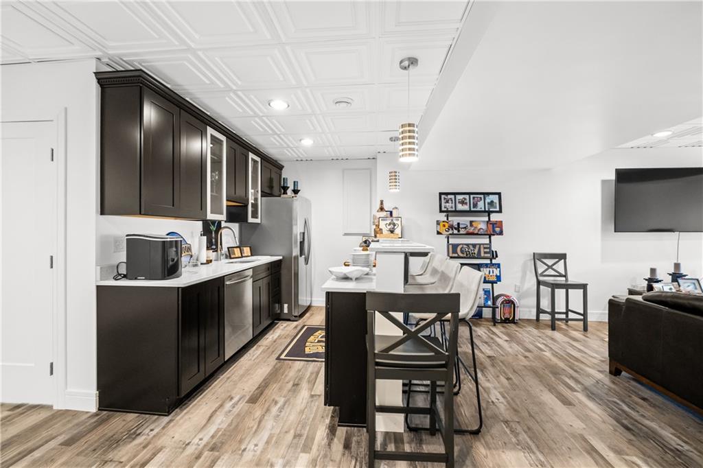 478 Spruce Lane Houston, PA 15342 - Photo 39 of 45 Let the entertaining begin* Bar w/sink,fridge & Dishwasher