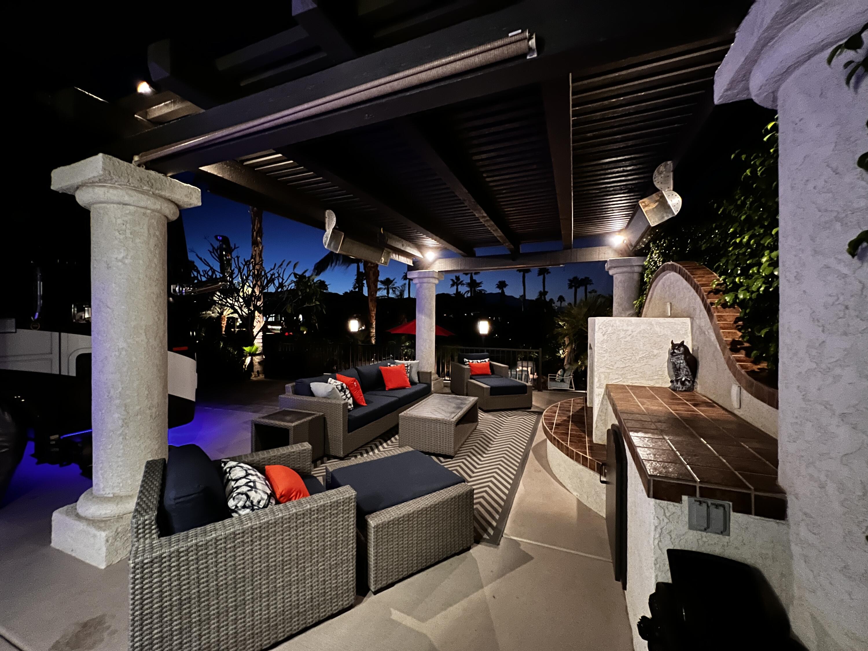 80501 Ave 48, Unit 110 Indio, CA 92201 - Photo 6 of 35 a living room with furniture and a fireplace