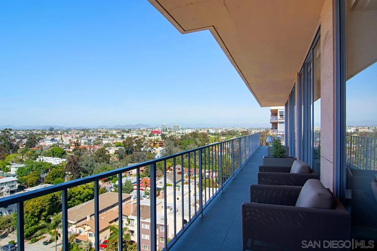 3634 7th Avenue, Unit 14H San Diego, CA 92103 - Photo 31 of 41 a view of balcony with furniture