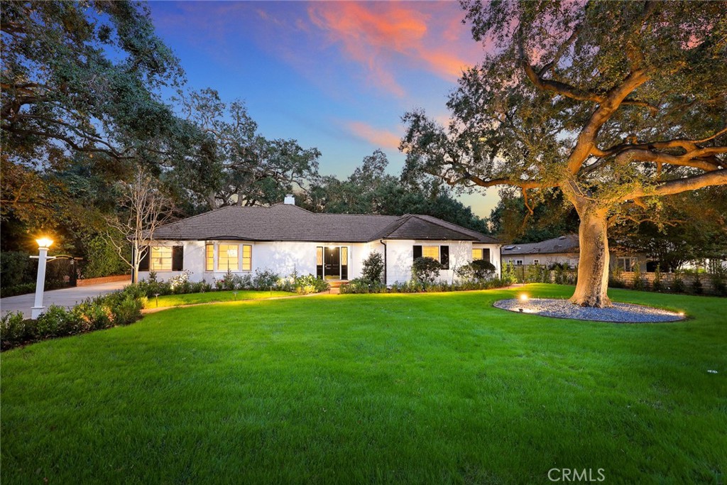 1300 Ramona Road Arcadia, CA 91006 - Photo 2 of 39 a view of a house with a yard and sitting area