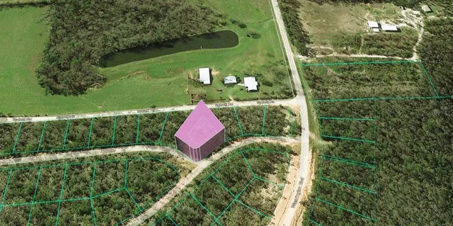 a view of a garden from a balcony