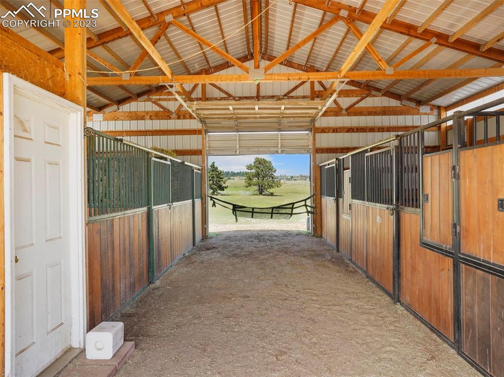 13550 Murphy Road Elbert, CO 80106 - Photo 30 of 42 a view of a garage