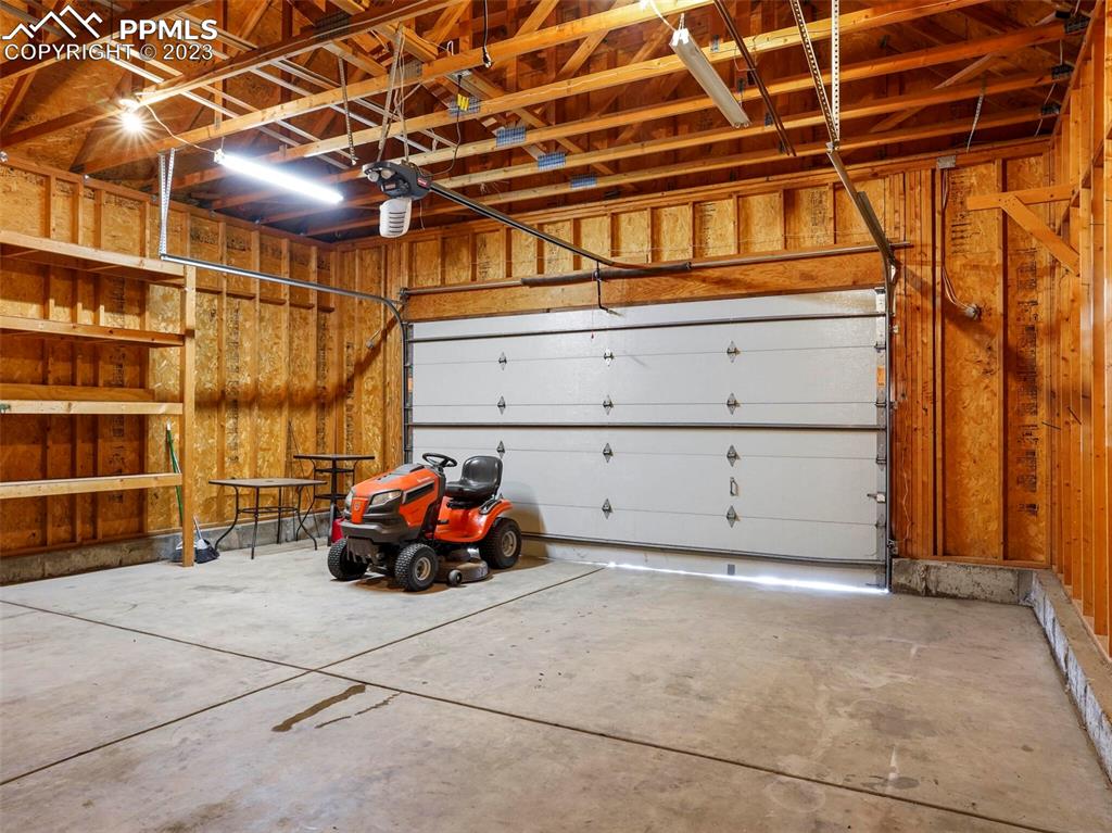 13550 Murphy Road Elbert, CO 80106 - Photo 33 of 42 a view of a car in garage