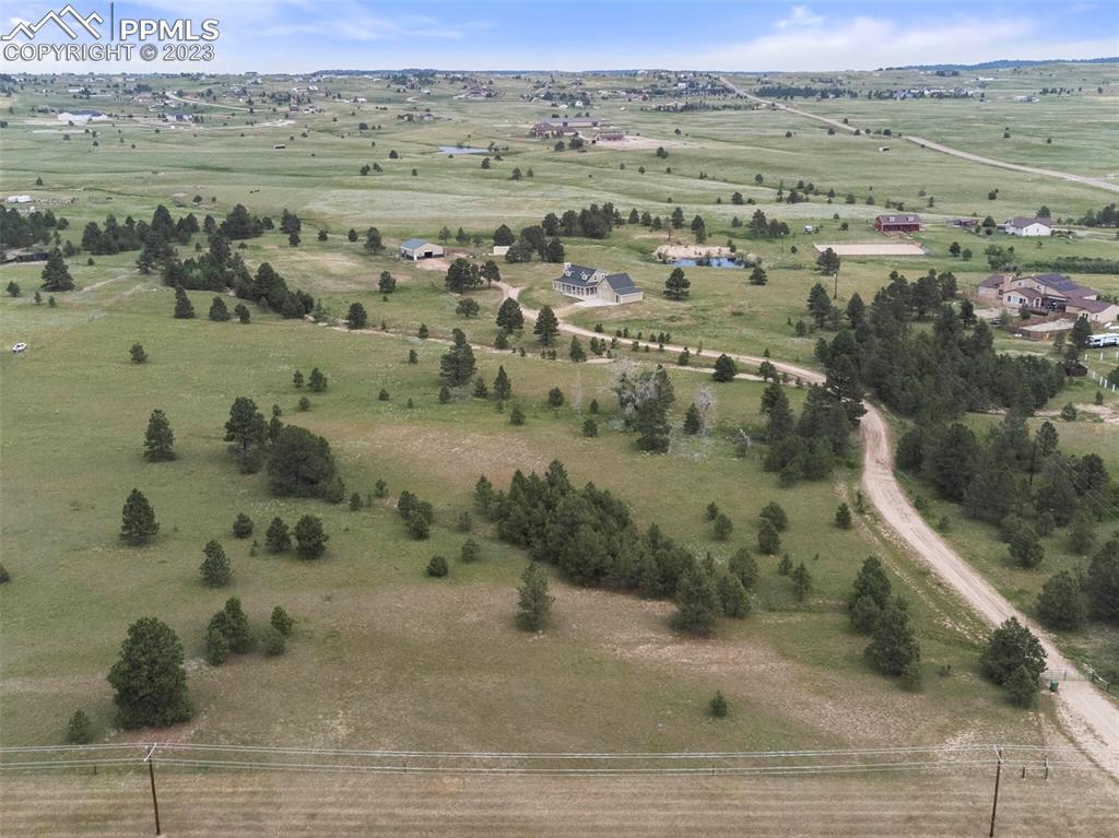 13550 Murphy Road Elbert, CO 80106 - Photo 4 of 42 an aerial view of mountain with outdoor space