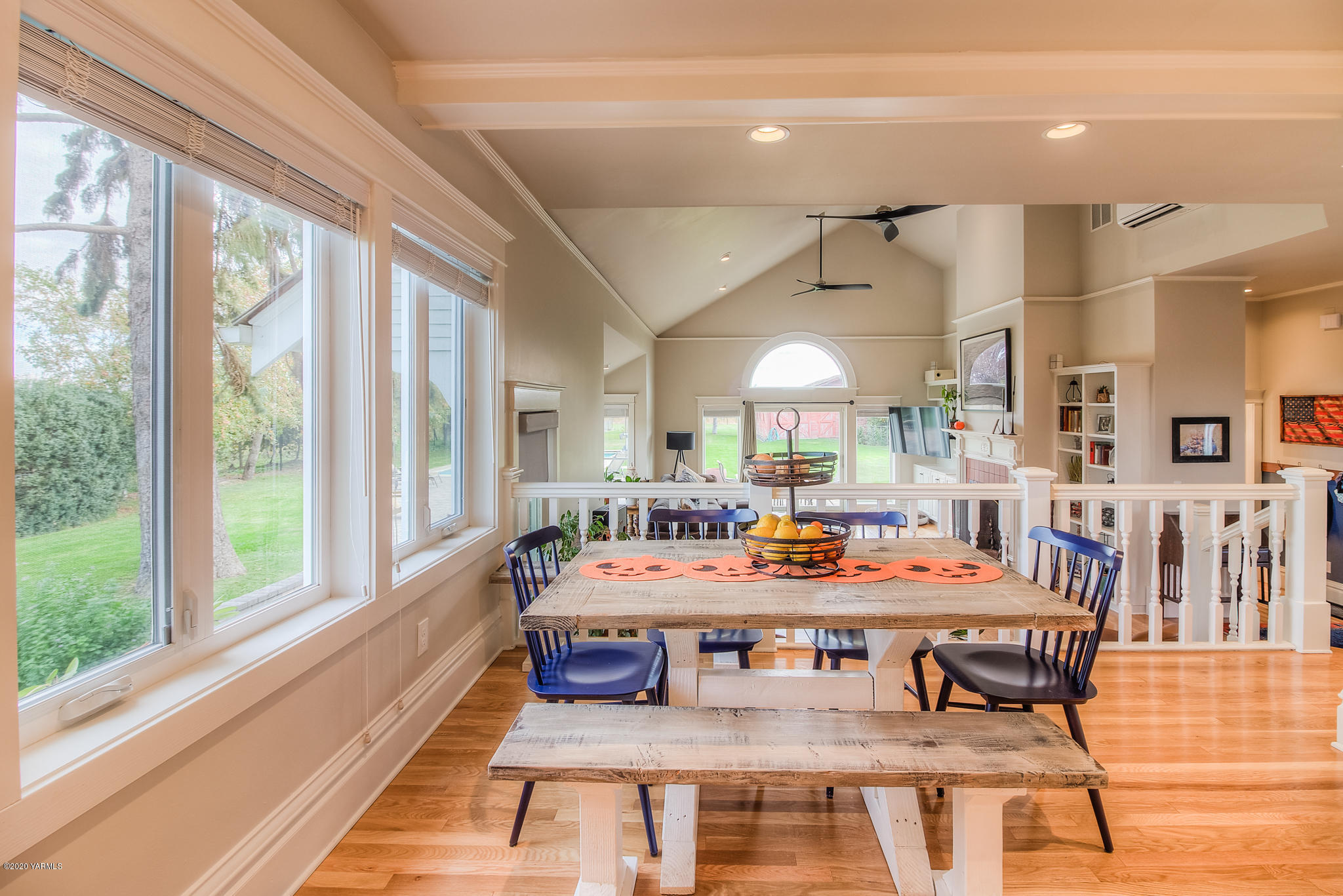 791 Becker Road Toppenish, WA 98948 - Photo 21 of 78 a view of a dining room with furniture window and wooden floor