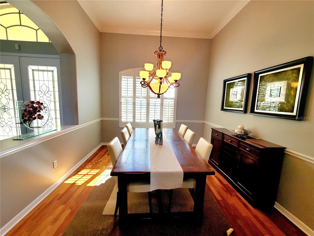 10004 Tree Tops Lake Road Tampa, FL 33626 - Photo 11 of 74 a view of a dining room with furniture and window