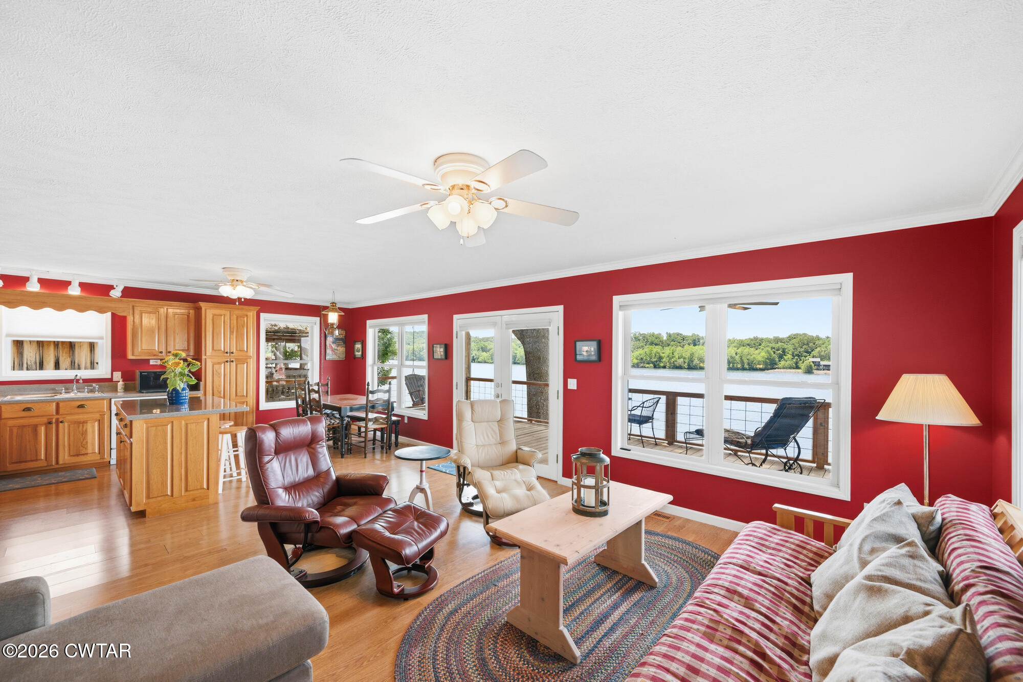 1728 Yarbro Landing Lane Decaturville, TN 38329 - Photo 5 of 44 a living room with furniture and a large window
