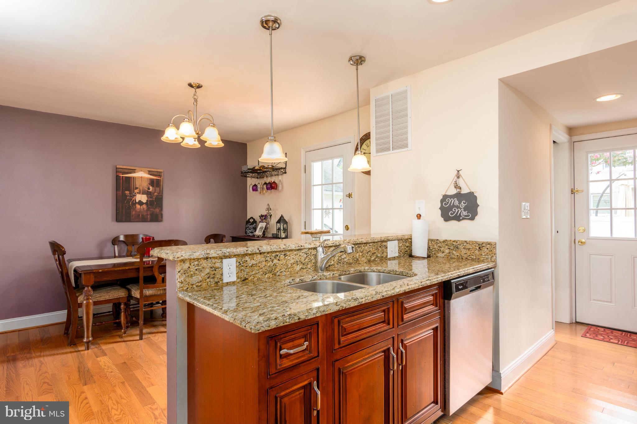 12 Township Road Baltimore, MD 21222 - Photo 8 of 25 a view of a kitchen counter top space and granite counter tops