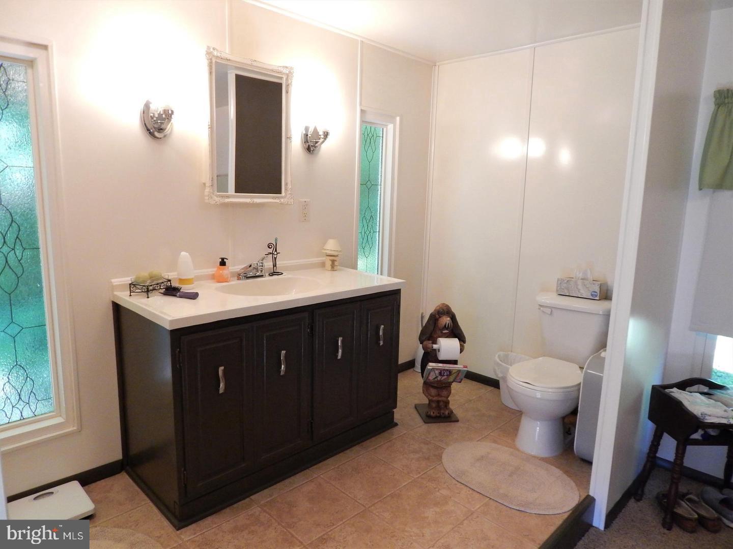 1711 Burkholder Road Red Lion, PA 17356 - Photo 18 of 24 a bathroom with a sink vanity and a toilet