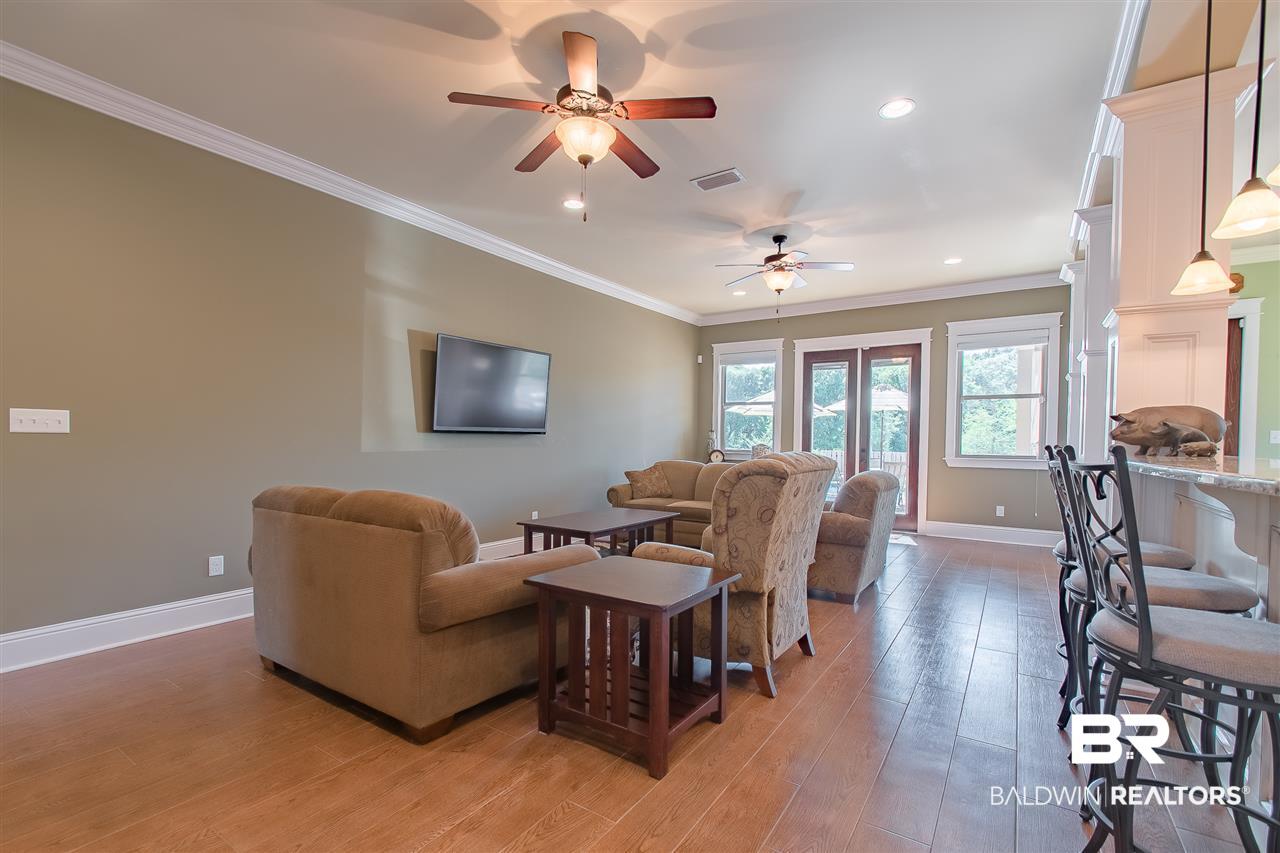 419 Surtees Street Fairhope, AL 36532 - Photo 12 of 49 Living Room-French Doors