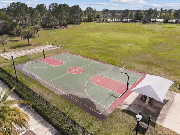 a basketball court