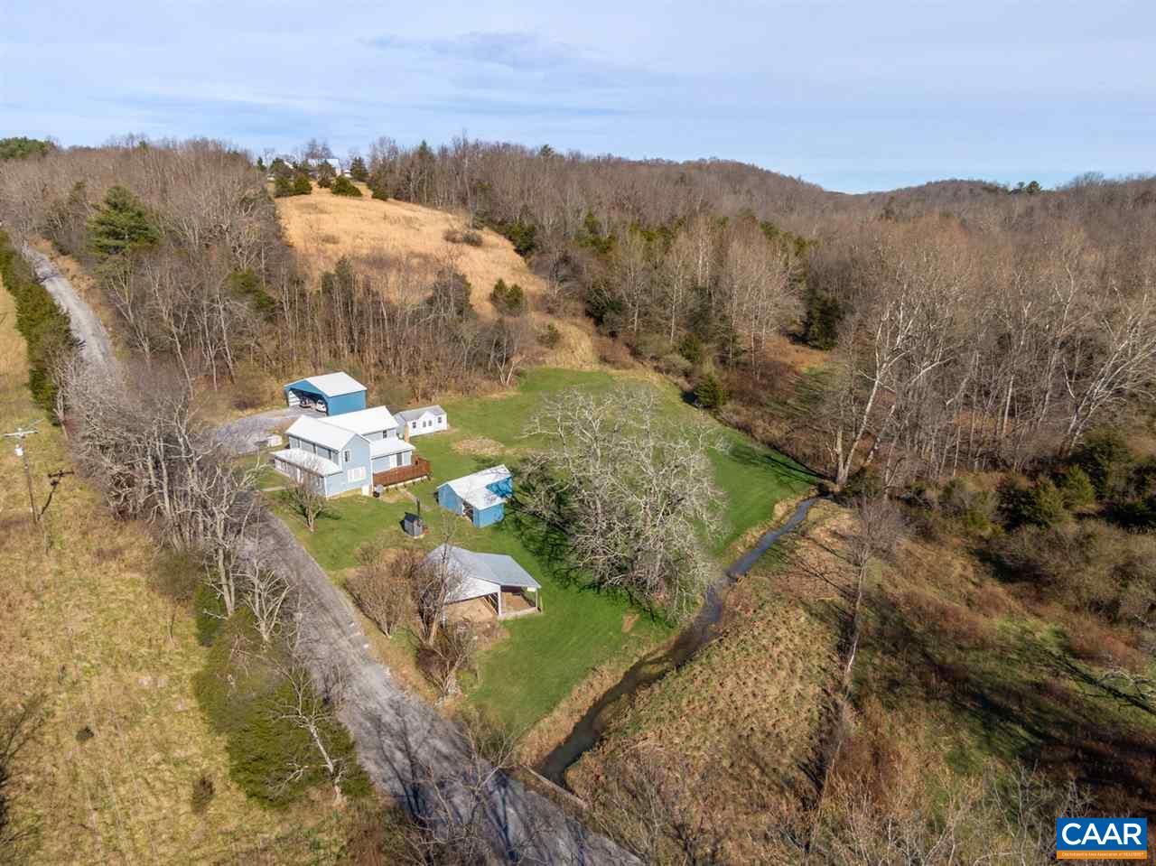 53 McKamy Springs Road Middlebrook, VA 24459 - Photo 1 of 46 a view of a city with mountains in the background
