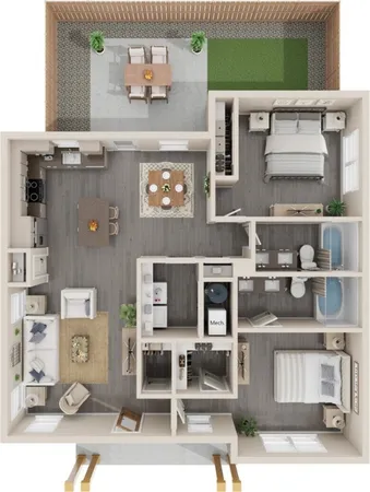 $1,816 | 7711 Longmire Road, Unit 158, Conroe, TX 77304