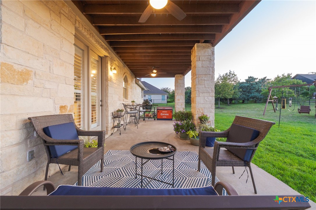 600 Lake Side Cove Georgetown, TX 78628 - Photo 40 of 48 a outdoor view with a sitting space