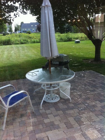 638 Graham Road North Aurora, IL 60542 - Photo 12 of 14 a view of a fountain in the yard next to a yard