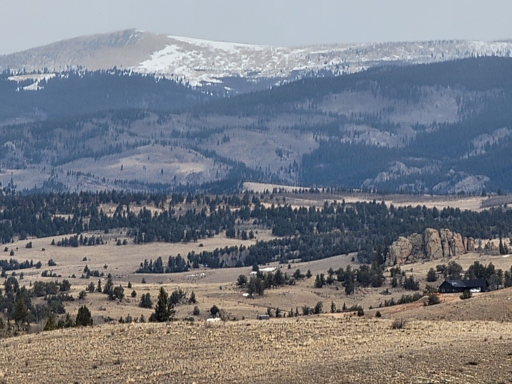 53 Cobb Lane Como, CO 80456 - Photo 4 of 37 a view of a town with mountains in the background