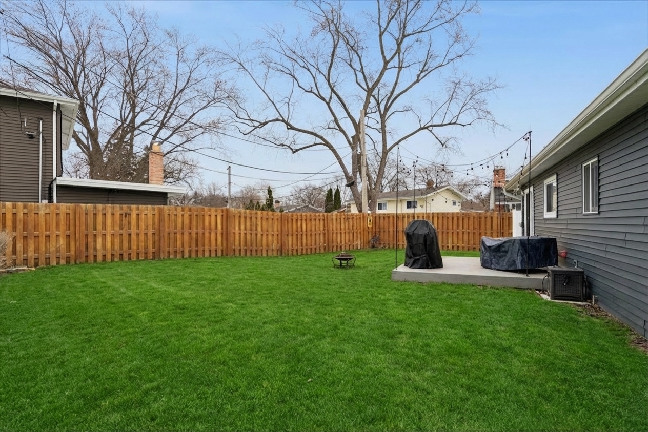 1109 Edson Avenue Lombard, IL 60148 - Photo 19 of 20 a backyard of a house with seating space