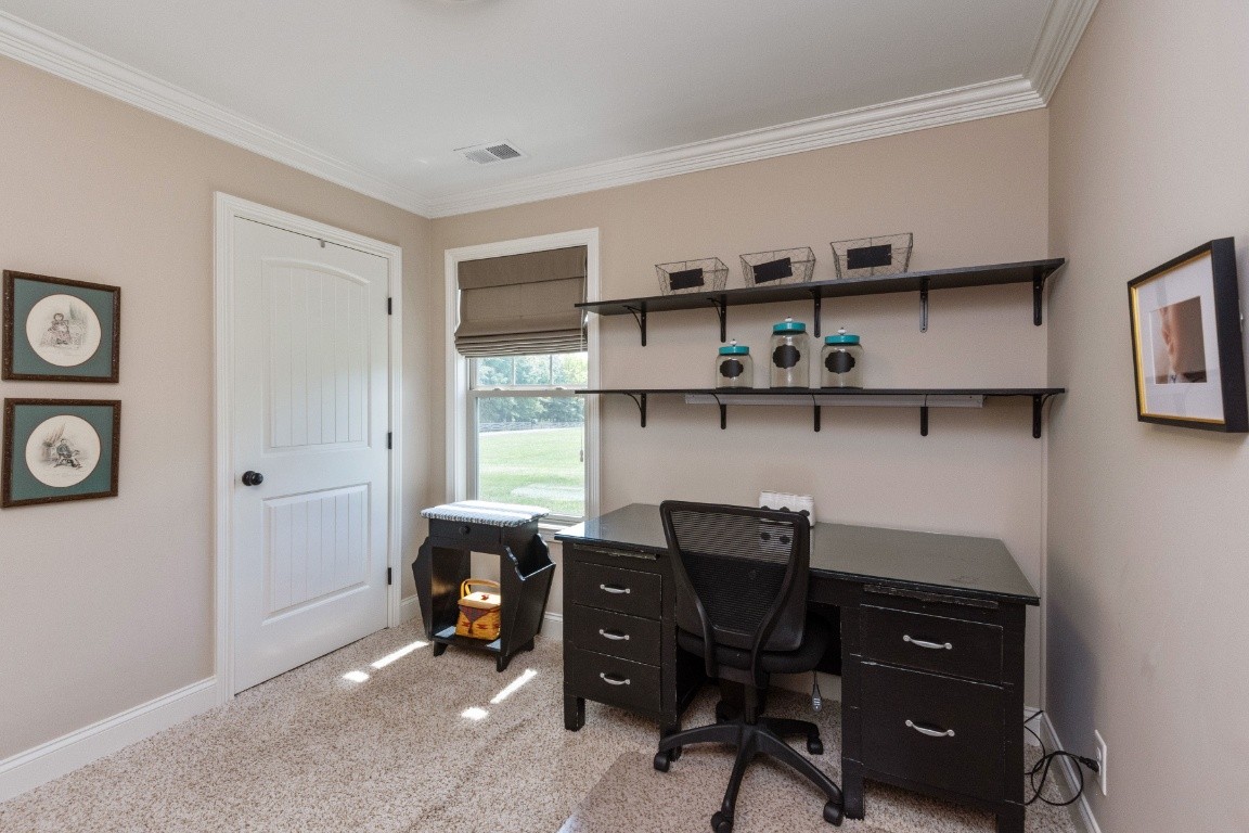 810 Burford Road Lebanon, TN 37087 - Photo 24 of 32 a view of workspace with cabinets and wooden floor