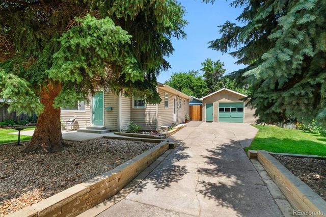 a view of house with street