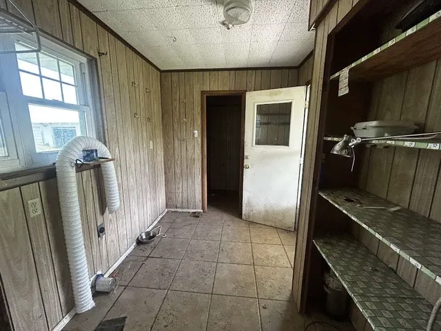 a view of a kitchen with a sink
