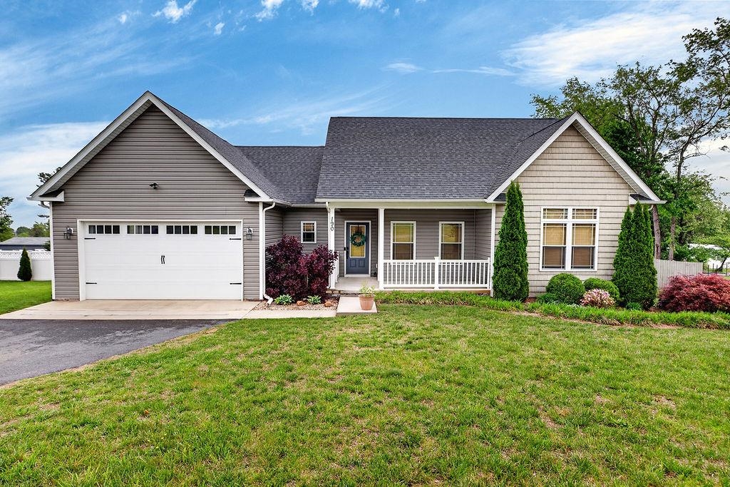 190 Montgomery Road Staunton, VA 24401 - Photo 2 of 46 a front view of a house with a yard and porch