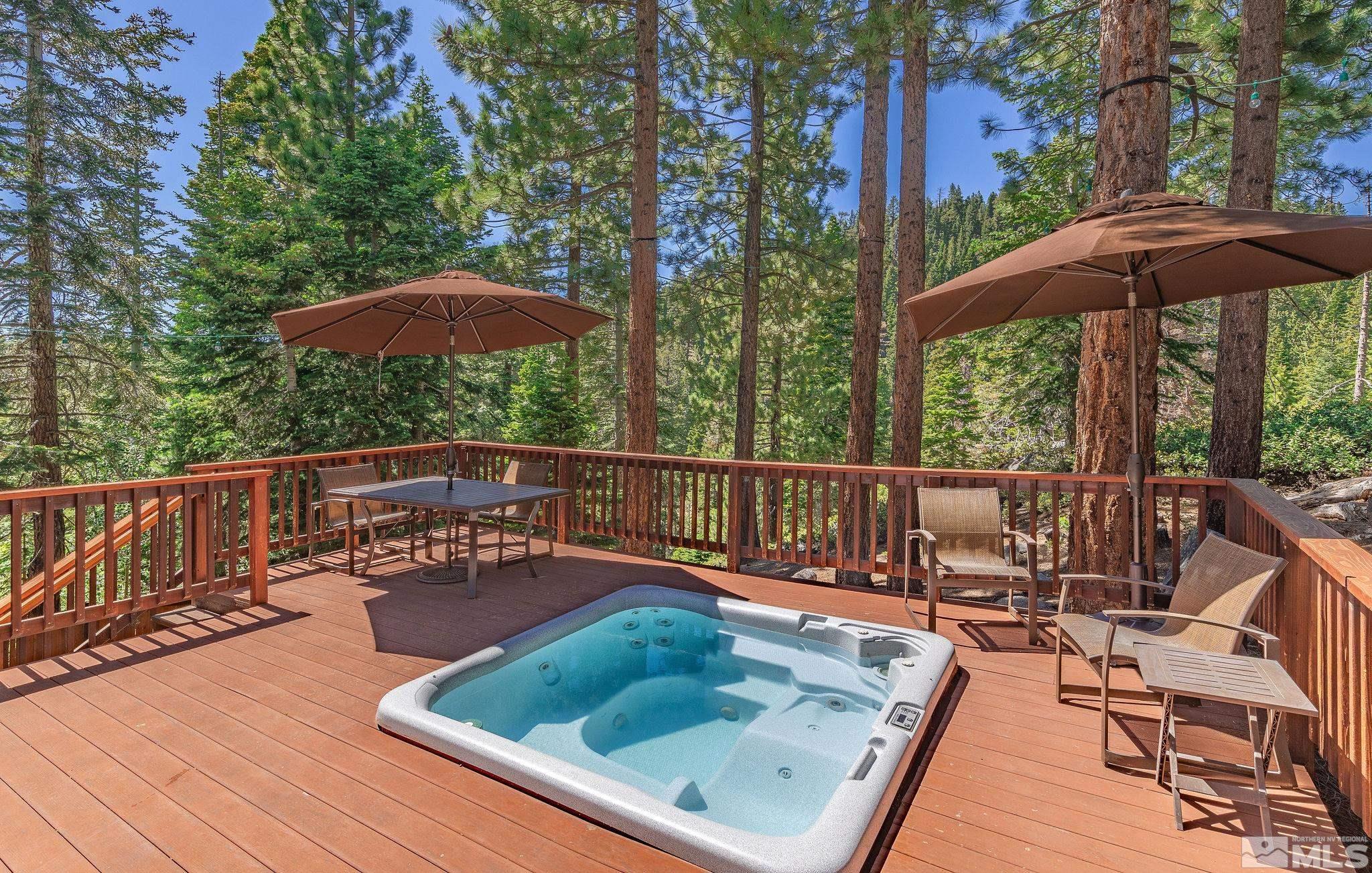 228 Sunflower Circle Stateline, NV 89449 - Photo 13 of 40 swimming pool view with a seating space