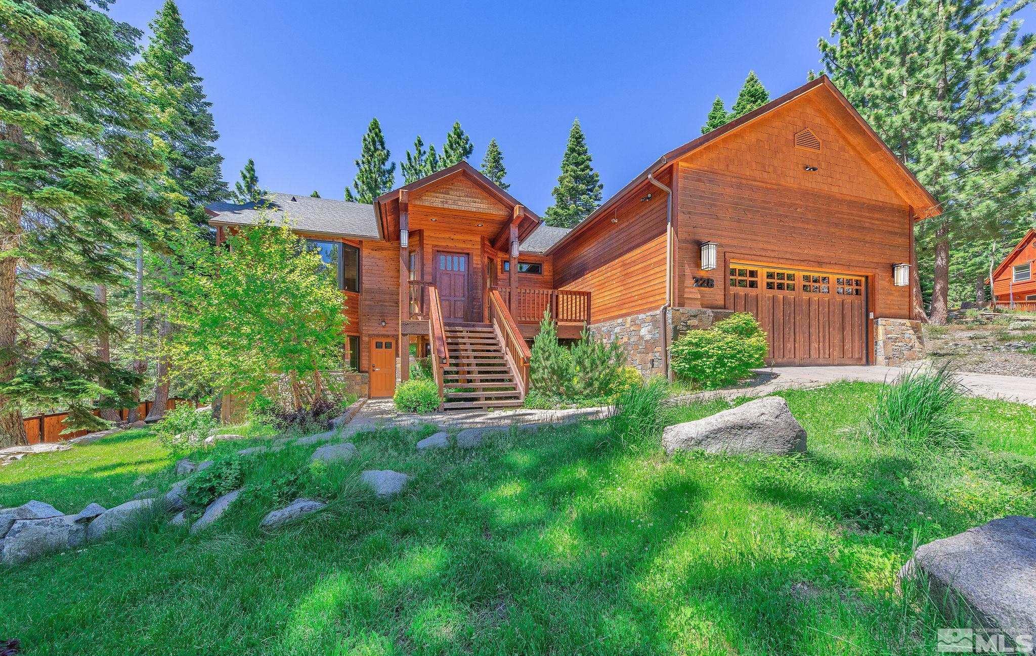 228 Sunflower Circle Stateline, NV 89449 - Photo 27 of 40 a front view of a house with a yard