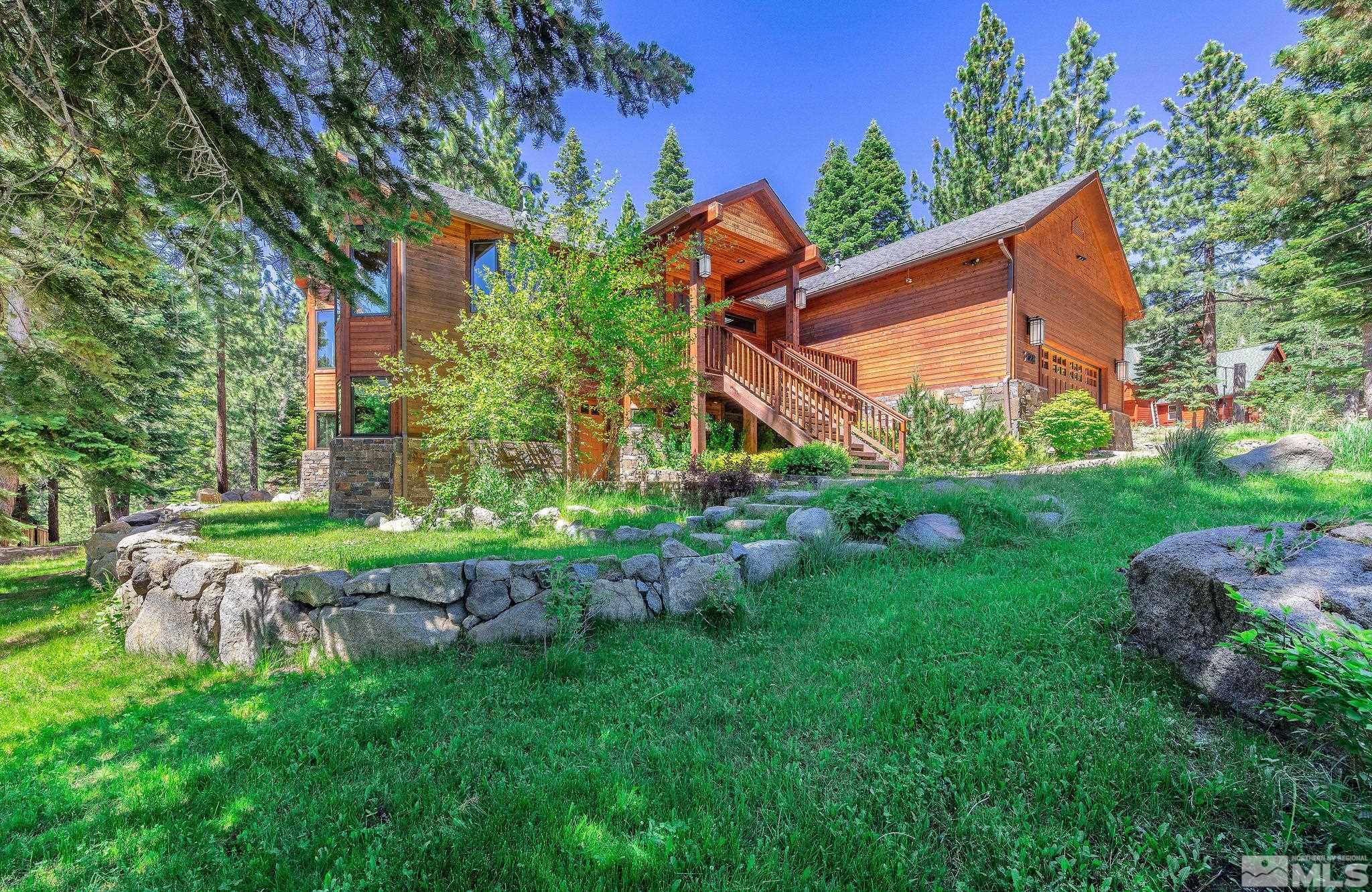 228 Sunflower Circle Stateline, NV 89449 - Photo 28 of 40 a backyard of a house with lots of green space