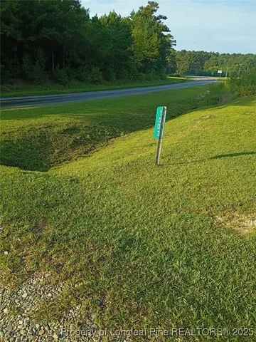 a view of a golf course with a lake