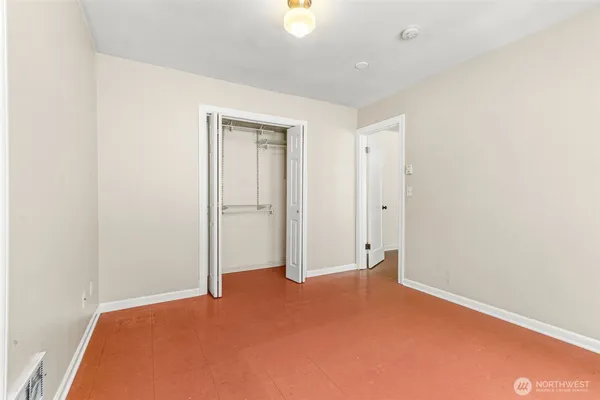 a view of empty room