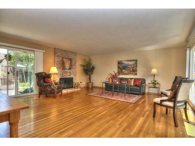 807 Haverhill Drive Sunnyvale, CA 94087 - Photo 3 of 20 a living room with furniture and a flat screen tv