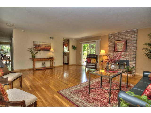 807 Haverhill Drive Sunnyvale, CA 94087 - Photo 4 of 20 a living room with furniture and a table