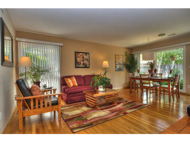 807 Haverhill Drive Sunnyvale, CA 94087 - Photo 6 of 20 a living room with furniture and a large window
