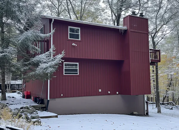 a view of a house with a patio