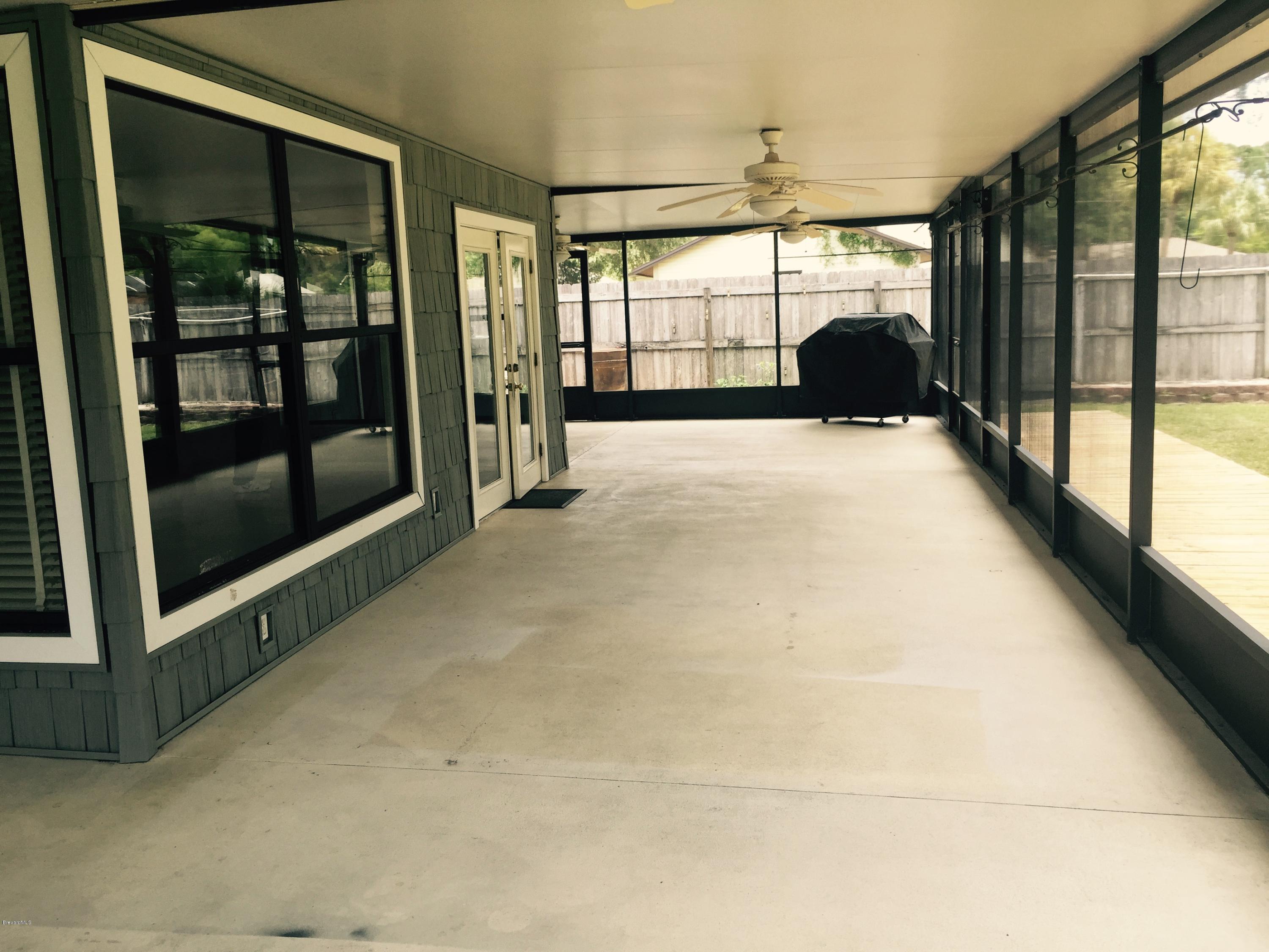 6766 Hartford Road Cocoa, FL 32927 - Photo 15 of 17 6766 SCREENED PATIO 2